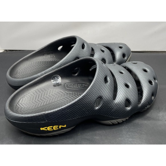 KEEN Yogui Arts Slipper Graphite Slip On Clog Ye Shoes Mens Size 10 FAST SHIP main image 12